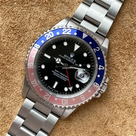 rolex gmt faded bezel|Rolex gmt 16700 bezel position.